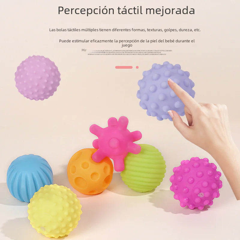 Soft Rubber Touch Ball for Baby Sensory Play