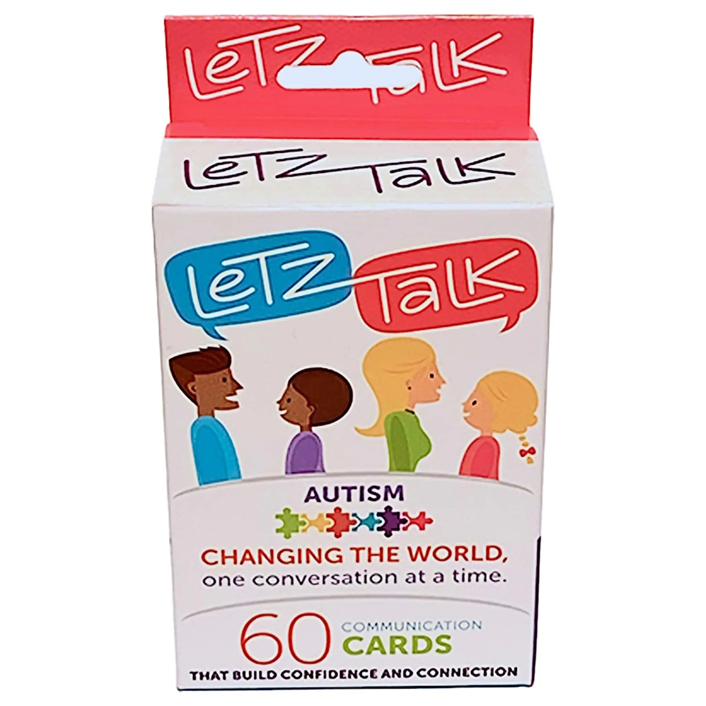 etz Talk Conversation Cards – Communication & Social Skills Game for Kids with Autism or Asperger's | Educational Therapy Tool & Gift for Children and Adults