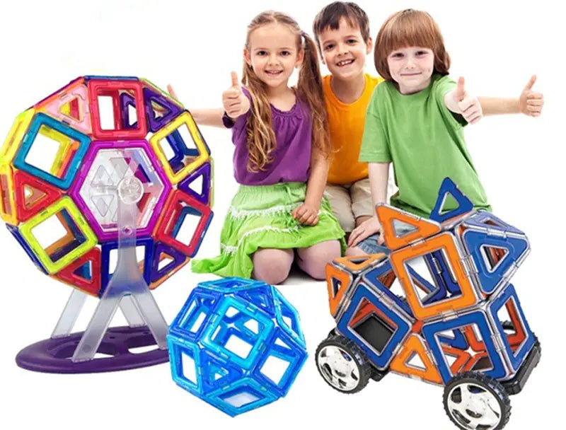 Magnetic Blocks Educational Building Toy