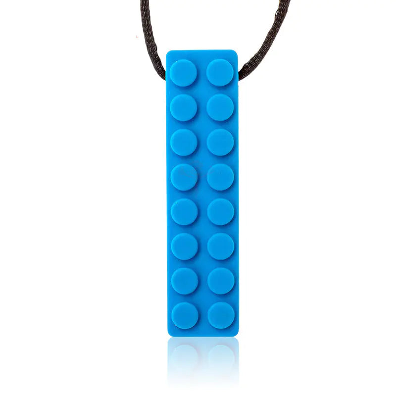 Silicone Teething Necklace and Chewable Blocks