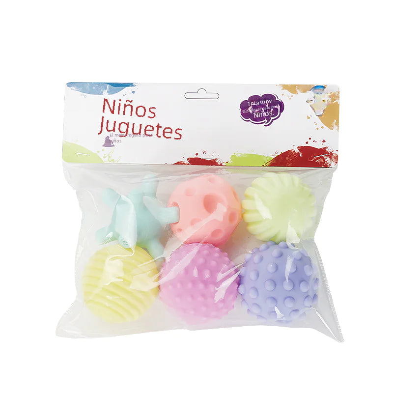 Soft Rubber Touch Ball for Baby Sensory Play